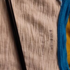 Express Blue and White Top